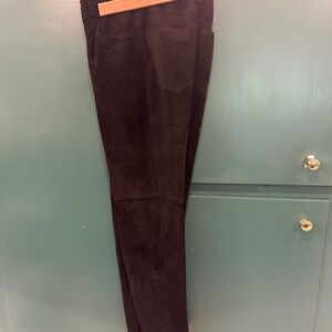 Leather  - Lauren Suede Slacks